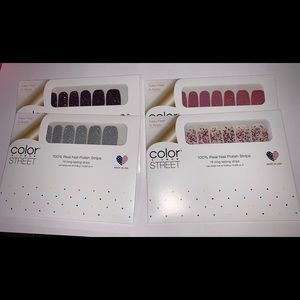 4 sets Color Street nails